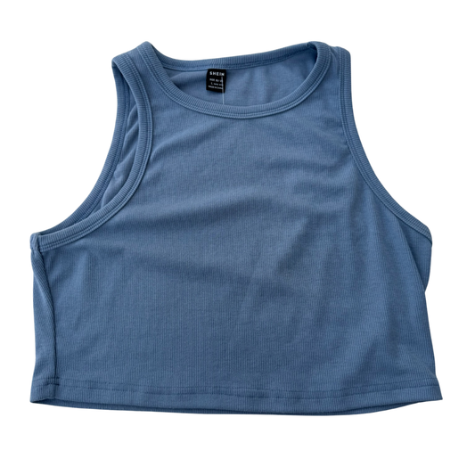 Blue tank top