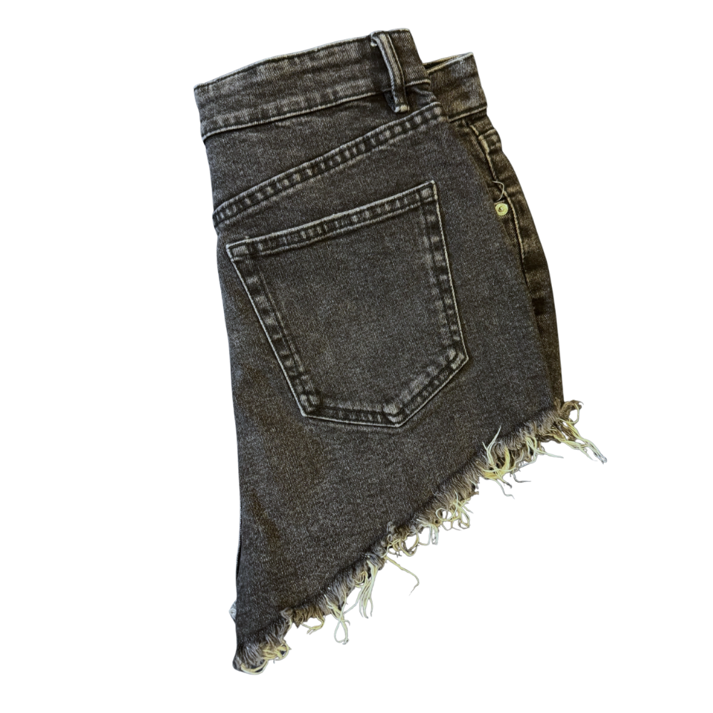 Shorts Desgastados Black Wave