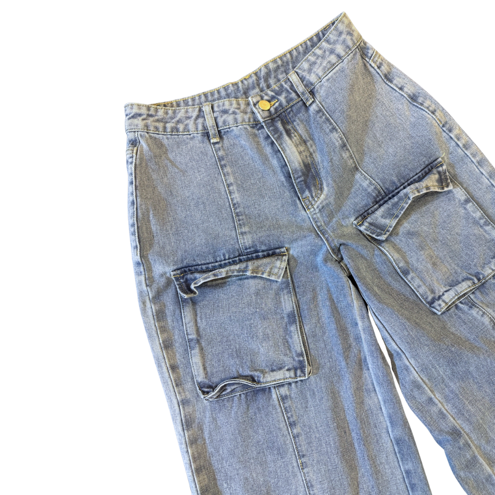 Cargo Jeans Denim