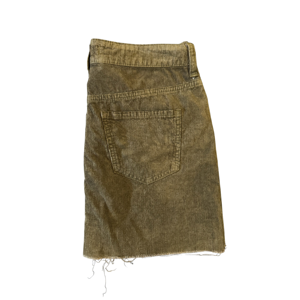 Falda Mini Verde Militar