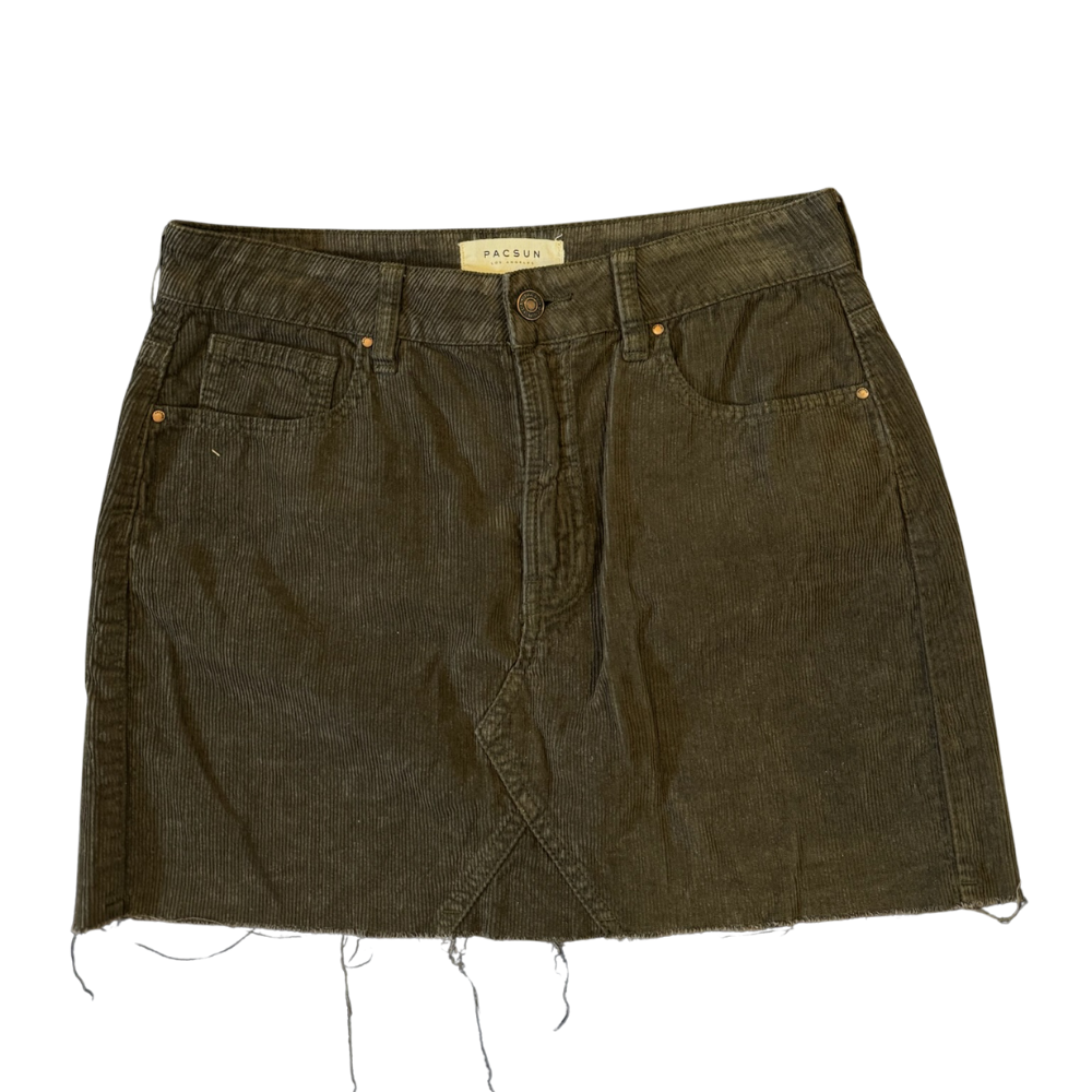 Falda Mini Verde Militar