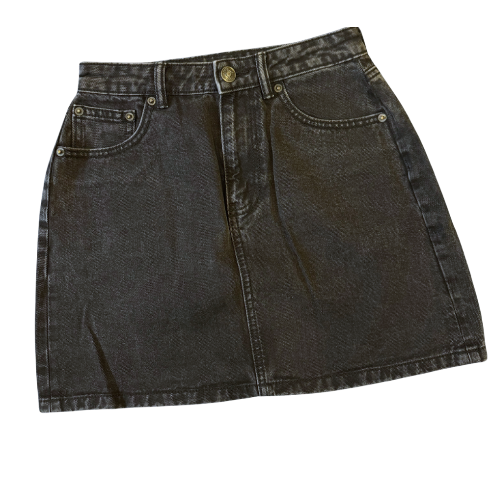 Mini falda denim