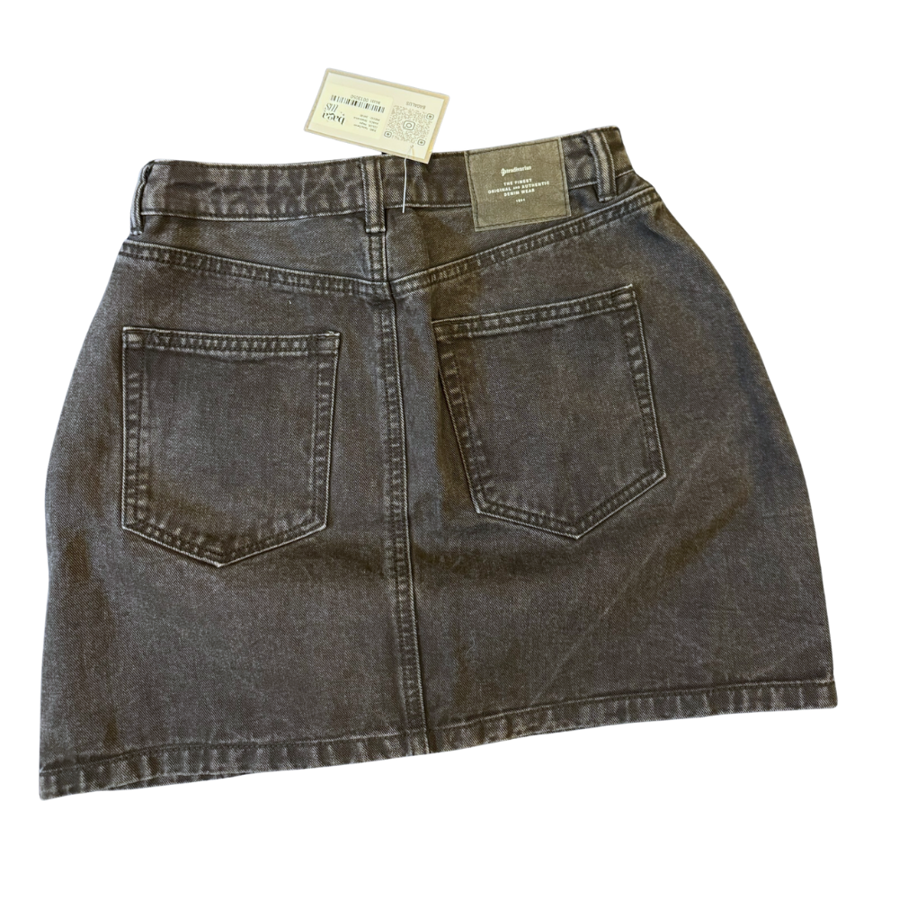 Mini falda denim