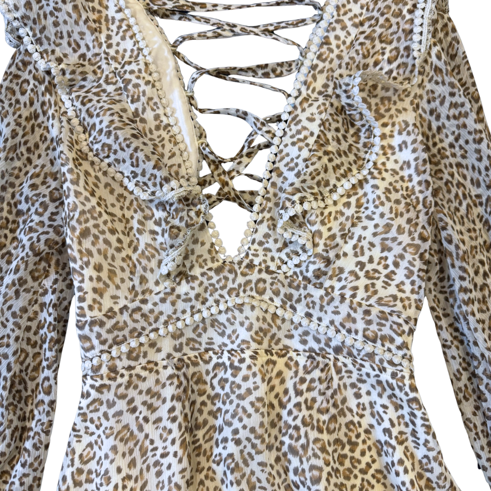 Vestido Animal Print Mable