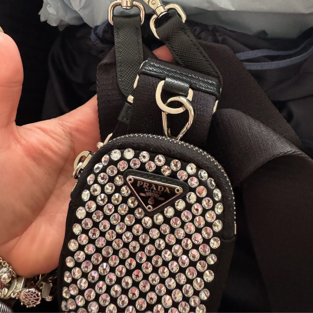 Prada Re-Edition 2005 Crystal Bag