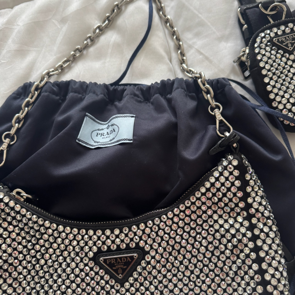Prada Re-Edition 2005 Crystal Bag
