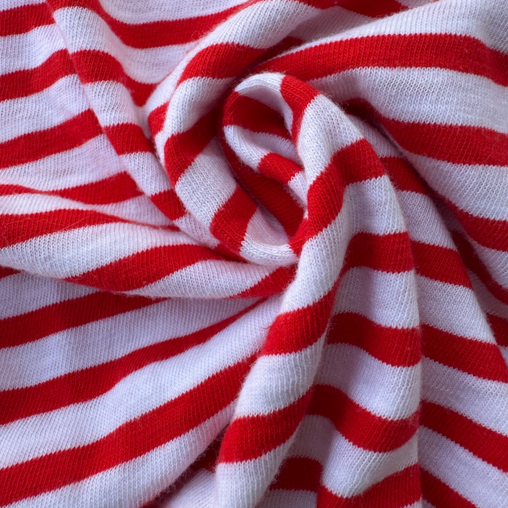 Red stripes t-shirt