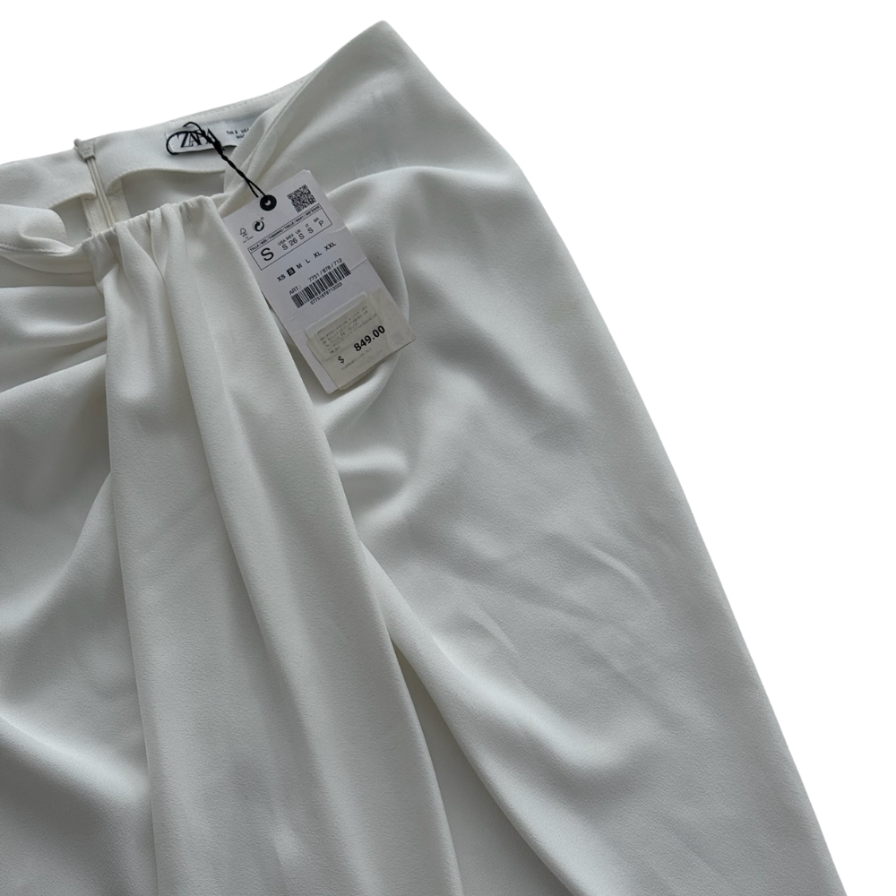 White Midi Skirt