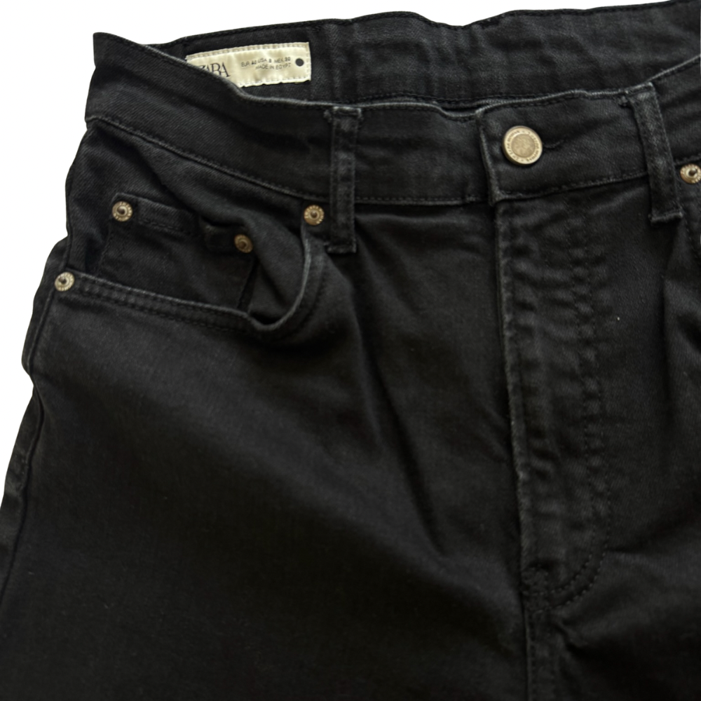 Mom Jeans negros