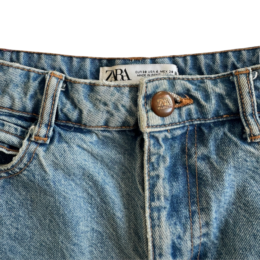 Shorts Denim Azul Vintage