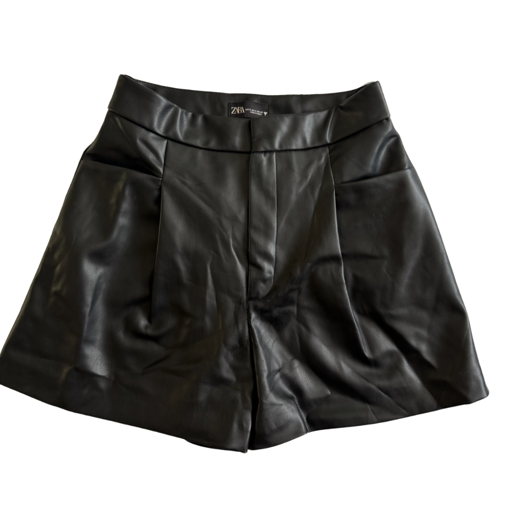 Shorts de Efecto Piel