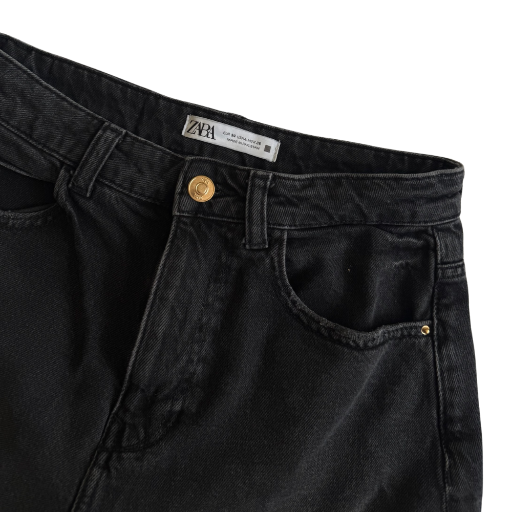 Shorts Denim Gris Obscuro