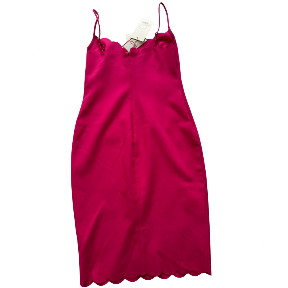 Vestido rosa fucsia