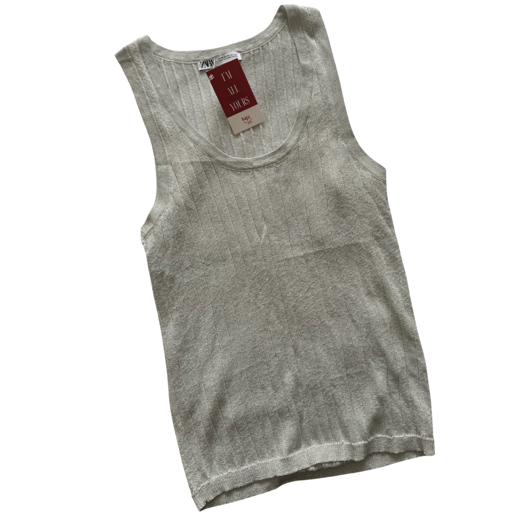Tank top Gris