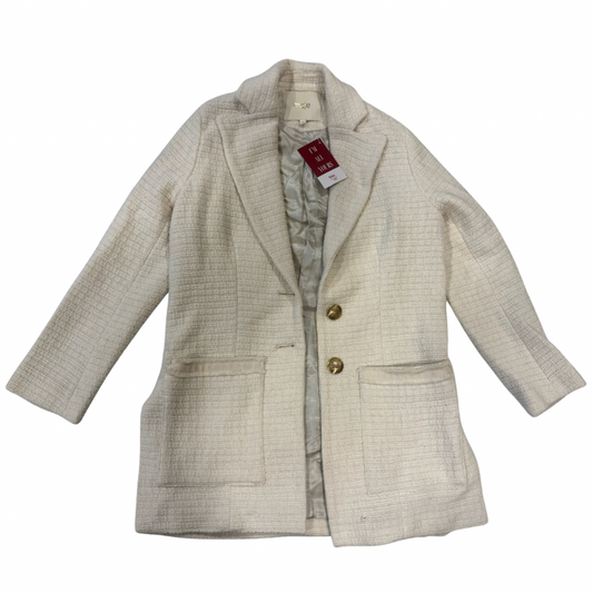 Saco beige tweed vibes