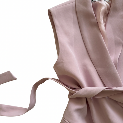 Chaleco rosa Zara