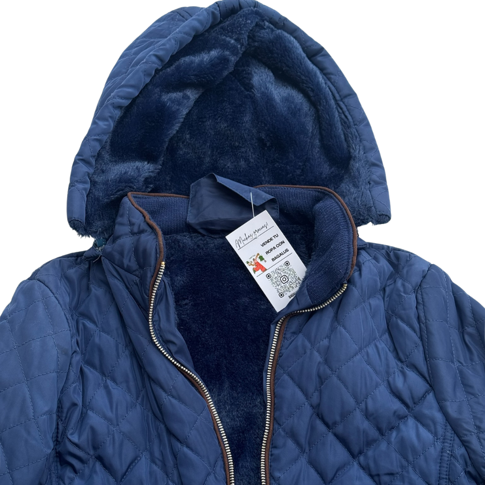 Puffy Blue Jacket