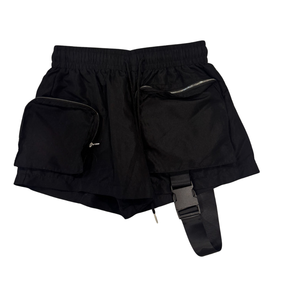 Cargo Black Skirt