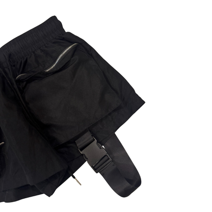 Cargo Black Skirt