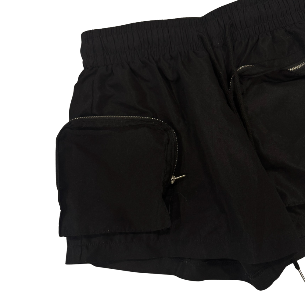 Cargo Black Skirt