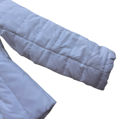White puff jacket