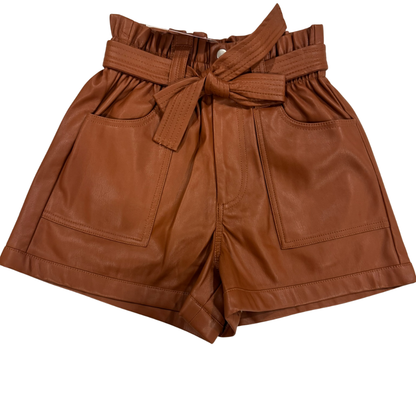 Mom short marrón