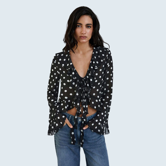 Blusa BnW Dots
