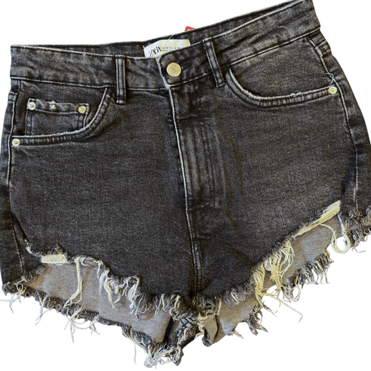 Shorts Desgastados Black Wave