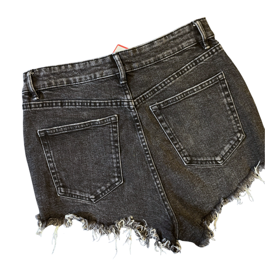 Shorts Desgastados Black Wave