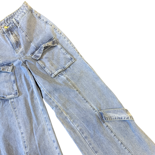 Cargo Jeans Denim