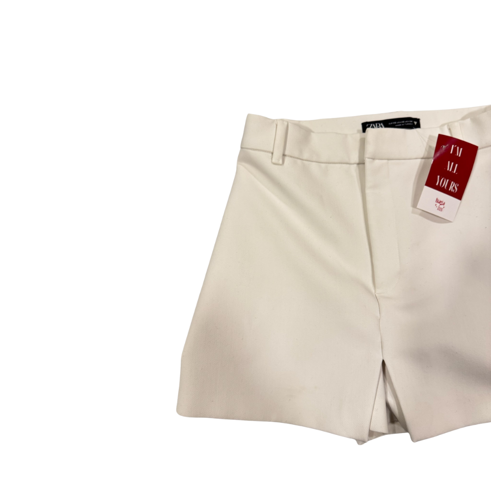 Short sastre blanco