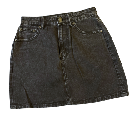 Mini falda denim