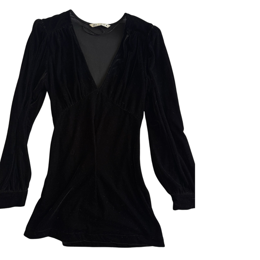 Vestido Velvet Noir