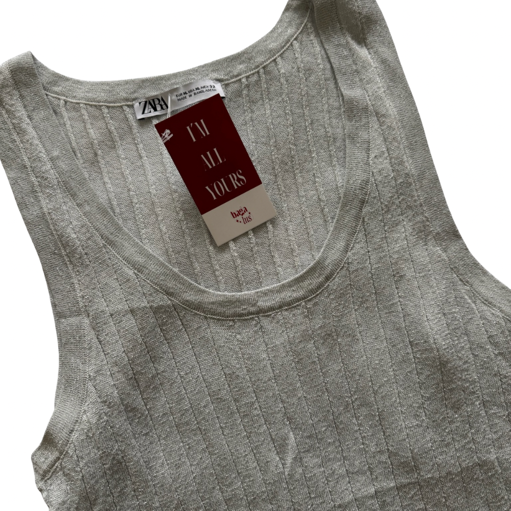 Tank top Gris