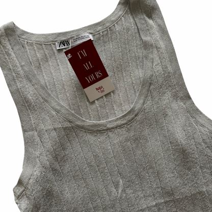Tank top Gris