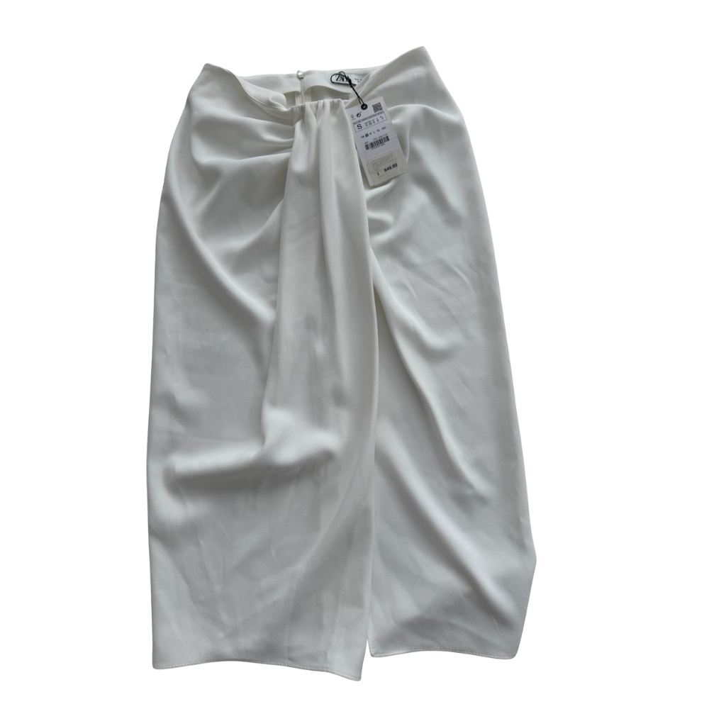 White Midi Skirt