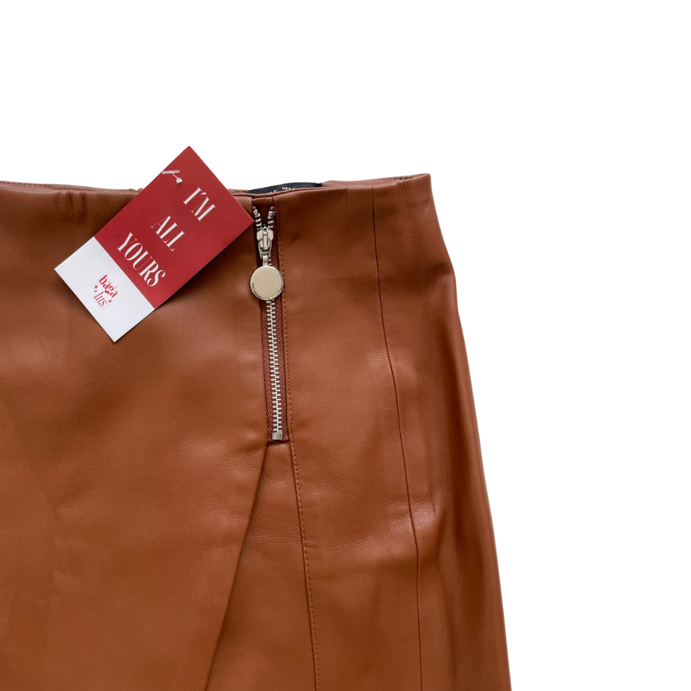Skort Marrón cuero