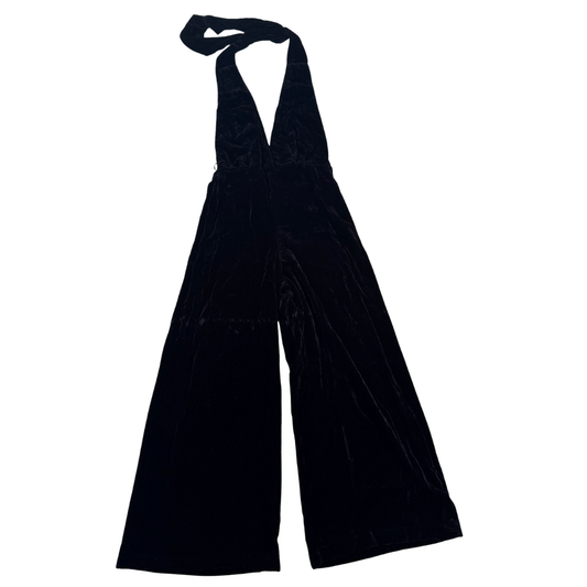 Jumpsuit Negro de Terciopelo