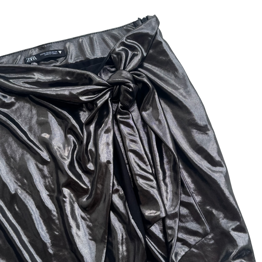 Black Silver Skirt