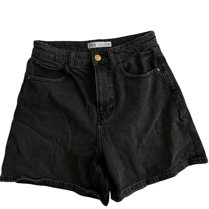 Shorts Denim Gris Obscuro