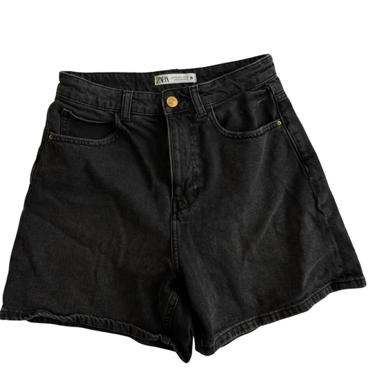Shorts Denim Gris Obscuro