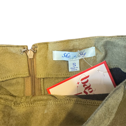 Falda verde militar
