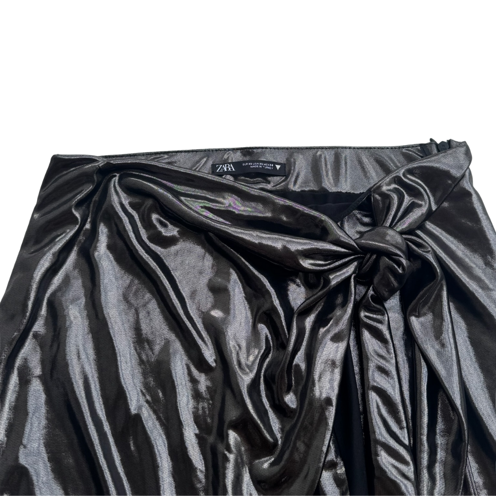 Black Silver Skirt