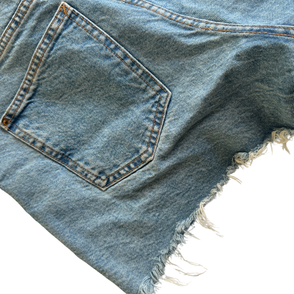 Shorts Denim Azul Vintage