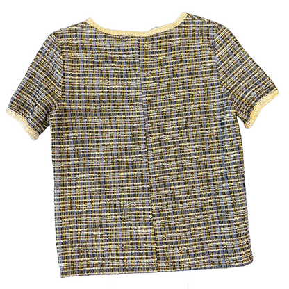 Blusa Zara Tweed