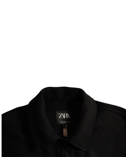 Cazadora Oversized Zara Negra