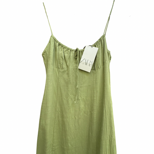 Vestido tipo lino