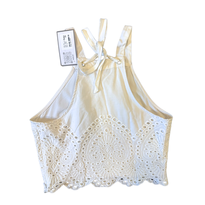 Blusa tirantes bordada