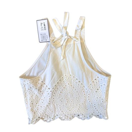 Blusa tirantes bordada