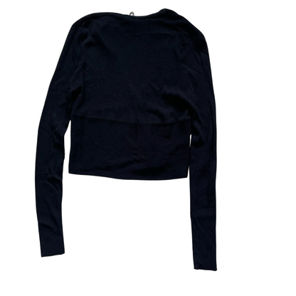 Blusa Knit Negro